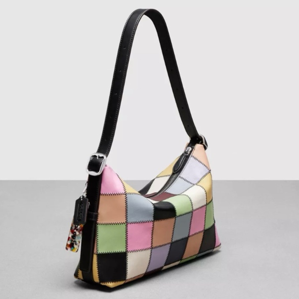 Authentic NWOT Coach Coachtopia Alter Ego Upcycled Shoukder Bag in Multi